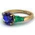 Glamorous Custom Sapphire Ring - Harley No. 28 image 1