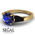 Glamorous Custom Sapphire Ring - Harley No. 43 image 10