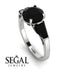 Glamorous Custom Black Diamond Ring - Harley No. 39 image 2