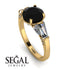 Glamorous Custom Black Diamond Ring - Harley No. 7 image 2