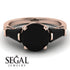 Glamorous Custom Black Diamond Ring - Harley No. 38 image 3