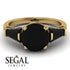 Glamorous Custom Black Diamond Ring - Harley No. 37 image 3