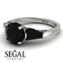 Glamorous Custom Black Diamond Ring - Harley No. 39 image 10