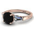 Glamorous Custom Black Diamond Ring - Harley No. 8 image 1