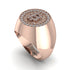 Glamorous Diamond Bitcoin Ring - Dominic No. 5 image 1