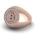 Glamorous Diamond Bitcoin Ring - Dominic No. 5 image 3