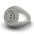 Glamorous Diamond Bitcoin Ring - Dominic No. 9 image 3