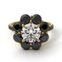 Glamorous Diamond Halo Engagement Ring - Amaya No. 31 image 3