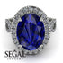 Glamorous Oval Sapphire Ring - Jordyn No. 15 image 2