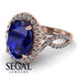Glamorous Oval Sapphire Ring - Jordyn No. 14 image 10