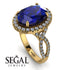 Glamorous Oval Sapphire Ring - Jordyn No. 13 image 3