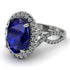 Glamorous Oval Sapphire Ring - Jordyn No. 15 image 1