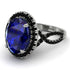 Glamorous Oval Sapphire Ring - Jordyn No. 45 image 1