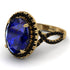 Glamorous Oval Sapphire Ring - Jordyn No. 43 image 1