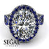 Glamorous Oval Diamond Ring - Jordyn No. 63 image 2