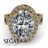 Glamorous Oval Diamond Ring - Jordyn No. 1 image 2