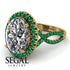 Glamorous Oval Diamond Ring - Jordyn No. 16 image 10