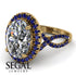 Glamorous Oval Diamond Ring - Jordyn No. 61 image 10