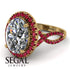 Glamorous Oval Diamond Ring - Jordyn No. 46 image 10
