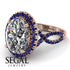 Glamorous Oval Diamond Ring - Jordyn No. 62 image 10