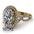 Glamorous Oval Diamond Ring - Jordyn No. 1 image 10