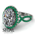Glamorous Oval Diamond Ring - Jordyn No. 18 image 10