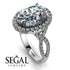 Glamorous Oval Diamond Ring - Jordyn No. 3 image 3