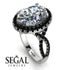 Glamorous Oval Diamond Ring - Jordyn No. 33 image 3