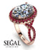 Glamorous Oval Diamond Ring - Jordyn No. 47 image 3