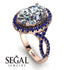 Glamorous Oval Diamond Ring - Jordyn No. 62 image 3
