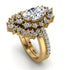 Glamorous Oval Diamond Bridal Set - Emily No. 1 image 1