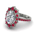 Glamorous Oval Diamond Ring - Emily No. 48 image 3