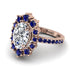 Glamorous Oval Diamond Ring - Emily No. 62 image 3
