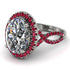 Glamorous Oval Diamond Ring - Jordyn No. 48 image 1