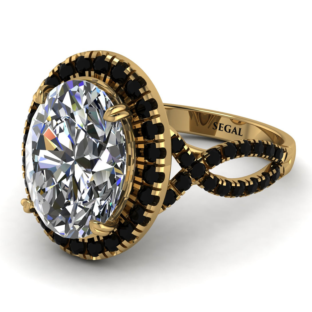 Glamorous Oval Diamond Ring - Jordyn No. 31