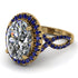 Glamorous Oval Diamond Ring - Jordyn No. 61 image 1