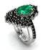 Glamorous Oval Emerald Bridal Set - Emily No. 36 image 1