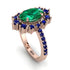 Glamorous Oval Emerald Ring - Emily No. 65 image 1