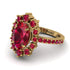 Glamorous Oval Ruby Ring - Emily No. 55 image 3