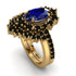 Glamorous Oval Sapphire Bridal Set - Emily No. 43 image 1
