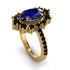 Glamorous Oval Sapphire Ring - Emily No. 43 image 1