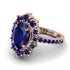 Glamorous Oval Sapphire Ring - Emily No. 74 image 3