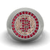 Glamorous Ruby Bitcoin Ring - Dominic No. 33 image 2