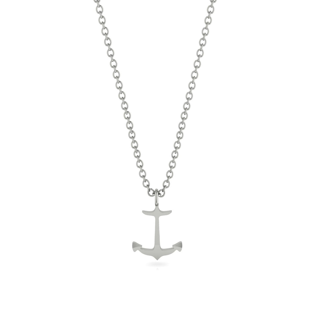 Gold Anchor Necklace - Anchor No. 3