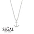 Gold Anchor Necklace - Anchor No. 3 image 4