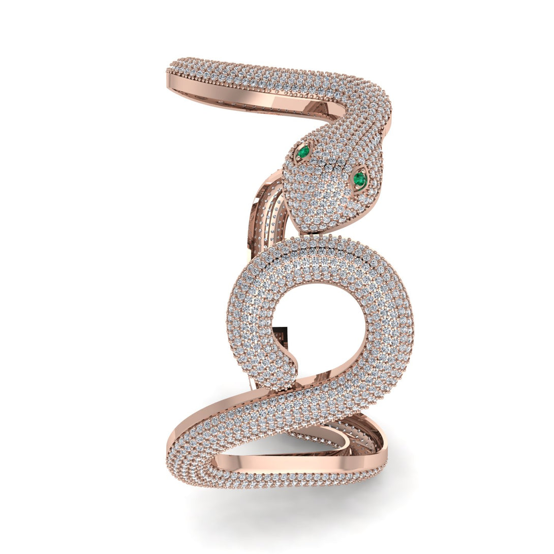 Gorgeous Diamond Snake Bracelet - Ronald No. 2