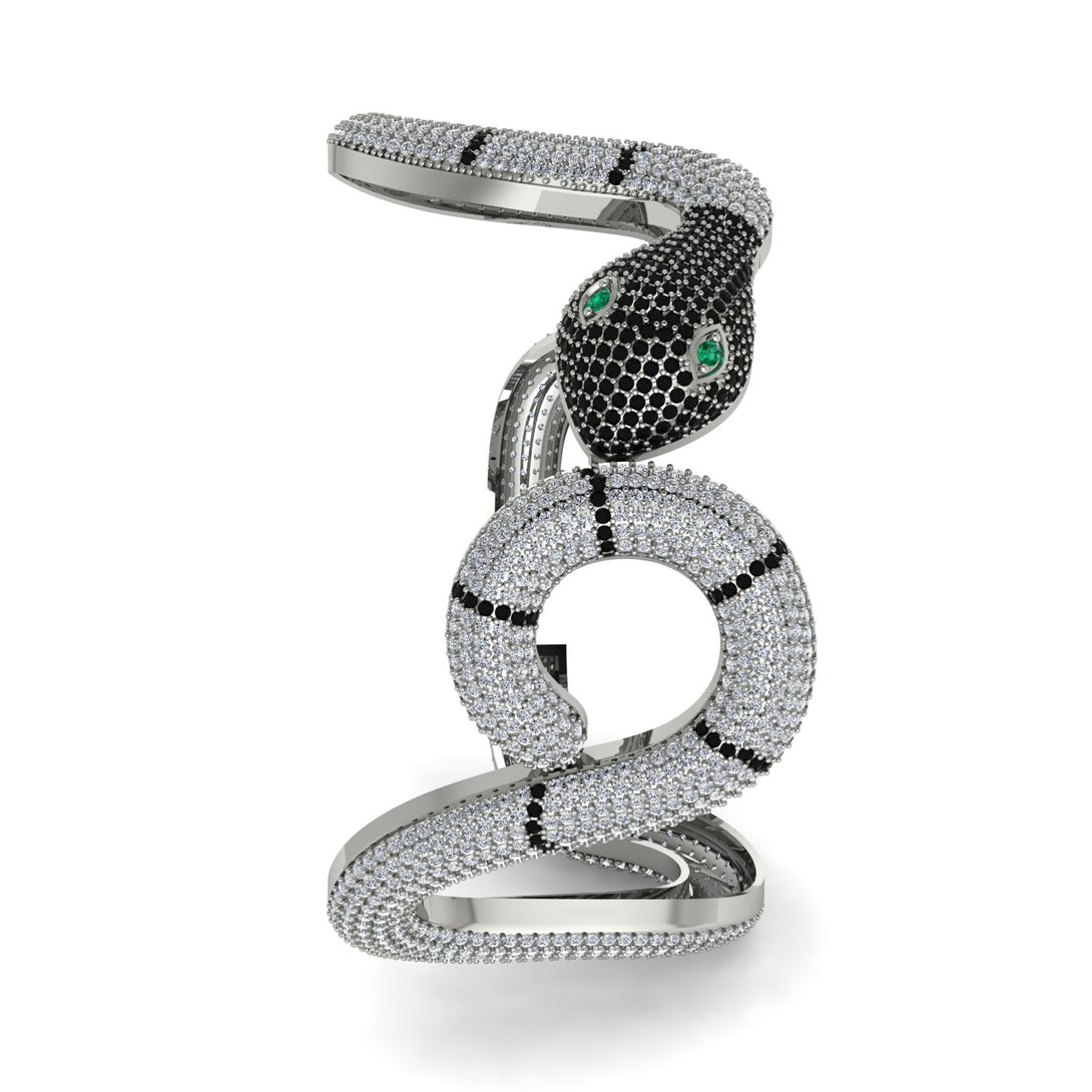 Gorgeous Diamond Snake Bracelet - Ronald No. 6