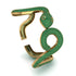 Gorgeous Emerald Snake Bracelet - Ronald No. 7 image 2