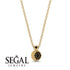 Half Moon Black Diamond Necklace - Mariana No. 7 image 4