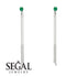Hanging Emerald Earrings - Alaia No. 6 image 4